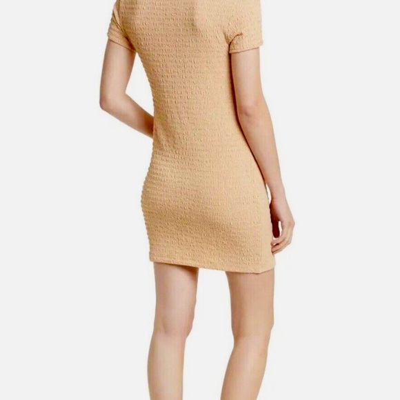 Elodie Textured Short Sleeve Mini Dress - Picture 4 of 9